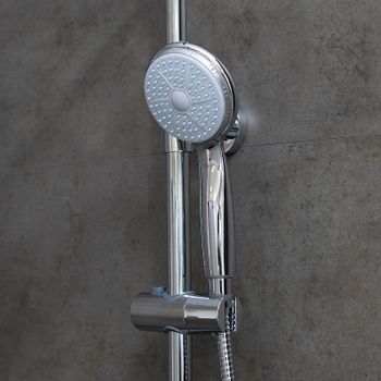 Душевая система Lemark Linara LM0462C Хром — фото 3, Душевые стойки