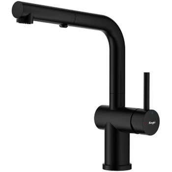 Смеситель для кухни Raglo R86.49.06 Черный матовый — фото 1, Смесители для кухни