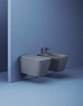 Унитаз Artceram A16 ASV003 44 00 подвесной Green salvia без сиденья — фото 6, Подвесные унитазы