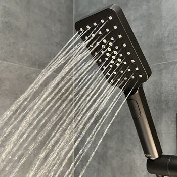 Душевой гарнитур Bond Cube B03-8788 Черный матовый — фото 2, Душевые гарнитуры