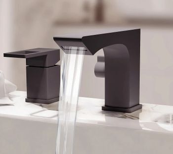 Смеситель на борт ванны ESKO Vela PB 355B Черный матовый — фото 4, Смесители на борт ванны