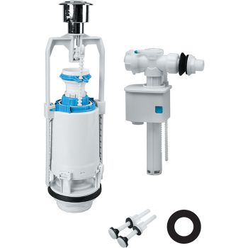 Сливная арматура Iddis F012400-0005 с боковой подводкой — фото 1, Комплектующие для туалета