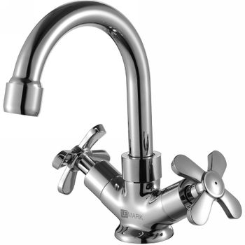 Смеситель для раковины Lemark Partner LM6547C Хром — фото 1, Смесители для раковины