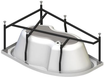 Акриловая ванна Radomir Vannesa Ирма 169х110 R 2-01-0-2-1-217 Белая без гидромассажа — фото 3, Акриловые ванны