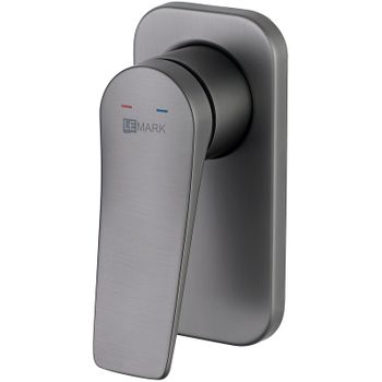 Смеситель для душа Lemark Bronx LM3723GM Графит — фото 1, Смеситель для душа
