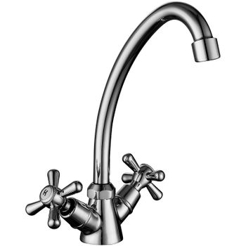 Смеситель для кухни Lemark Soul LM6040C Хром — фото 1, Смесители для кухни