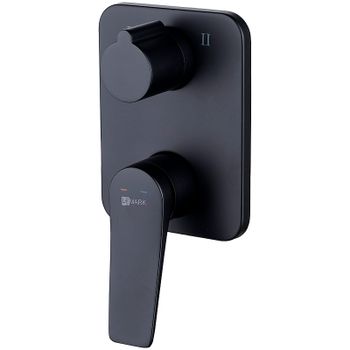 Смеситель для душа Lemark Bronx LM3727BL Черный матовый — фото 1, Смеситель для душа