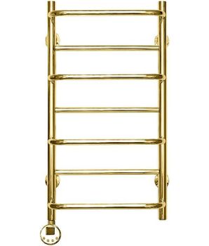 Электрический полотенцесушитель Domoterm Орфей П7 400x700 EL Золото — фото 1, Электрические полотенцесушители