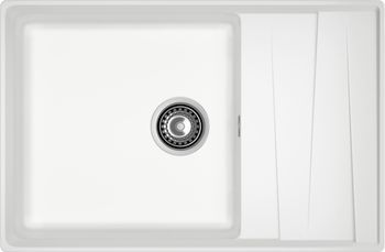 GRANFEST Мойка LEVEL 760L 1-чаша+крыло 760*500 иней арт.GF- — фото 2, Кухонные мойки
