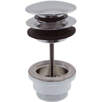 Донный клапан Remer 905CCR114 click-clack Хром — фото 1, Донные клапаны