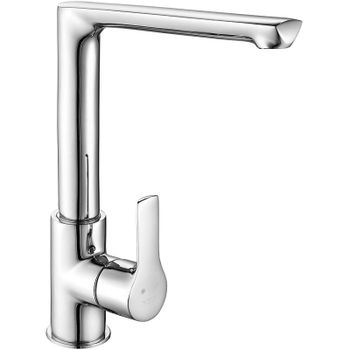 Смеситель для кухни E.C.A. Luna 102118043EX Хром — фото 1, Смесители для кухни