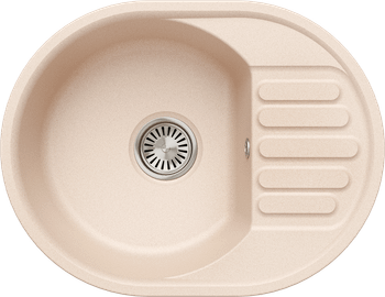 Кухонная мойка QUARTZBOND BOND-610 (Саванна) — фото 1, Кухонные мойки