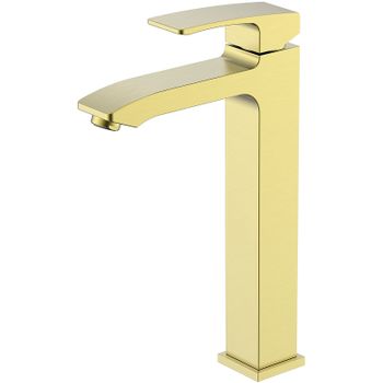 Смеситель для раковины Raglo R01.15.03 Золото матовое — фото 1, Смесители для раковины