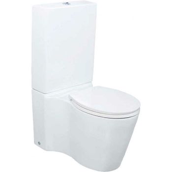 Унитаз компакт Creavit Amorf AF310.00100 Белый без бачка и сиденья — фото 1, Напольные унитазы