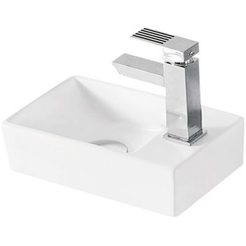 Раковина CeramaLux 30 9048GTL Белая — фото 1, Мини-раковины