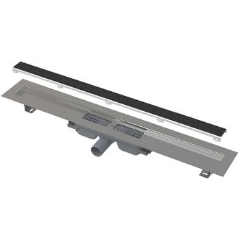 Душевой лоток Alcaplast Morble Low APZ115-1150 с решеткой под плитку — фото 1, Душевые лотки