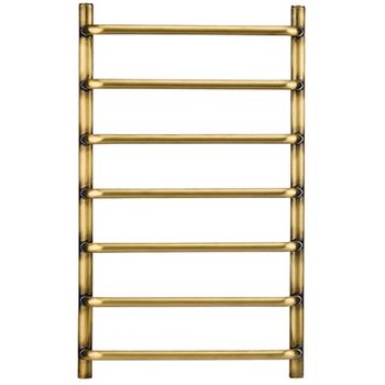 Водяной полотенцесушитель Domoterm Стефано П7 400*700 АБР Античная бронза — фото 1, Водяные полотенцесушители