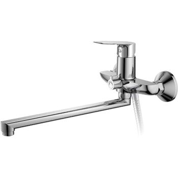 Смеситель для ванны Haiba HB22506 универсальный Хром — фото 1, Смеситель для ванны