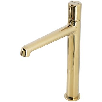 Смеситель для раковины BelBagno Uno UNO-LMC-ORO-W0 Золото — фото 1, Смесители для раковины