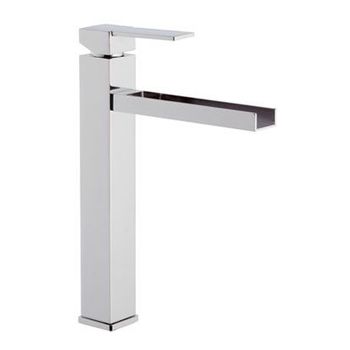 Смеситель для раковины Remer Qubica Cascata QC11L Хром — фото 1, Смесители для раковины