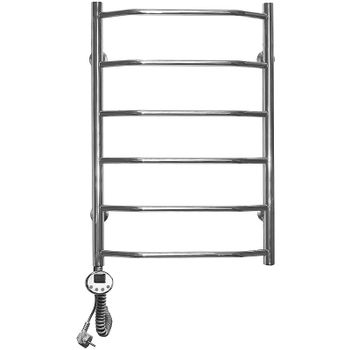 Электрический полотенцесушитель Domoterm Лаура П6 600x800 EL Хром — фото 1, Электрические полотенцесушители