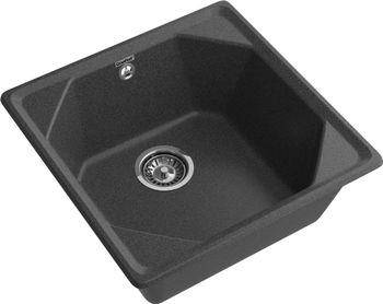 Товар: GRANFEST Мойка UNIQUE 500 1-чаша 500*500мм графит арт.GF- - фото 1 GRANFEST Мойка UNIQUE 500 1-чаша 500*500мм графит арт.GF- — фото 1, Кухонные мойки