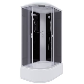 Душевая кабина Niagara Classic NG-2510-14R (120х80х215) высокий поддон(40см),стекло тонированное,4 м — фото 1, Душевые кабины