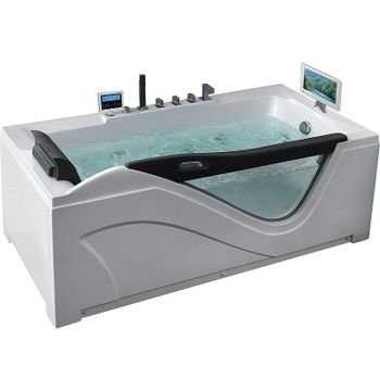 Акриловая ванна Gemy 181х92 G9055 O R с гидромассажем — фото 1, Акриловые ванны