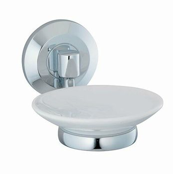 Аксесс Rhein K-6229CO Мыльница (блистер), КЕРАМИКА, хром, WasserKRAFT — фото 1, Мыльницы