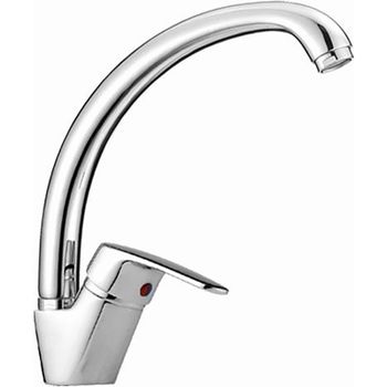 Смеситель для кухни Ledeme H16 4116L Хром — фото 1, Смесители для кухни