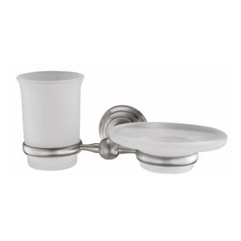 Ammer K-7026 Держатель стакана и мыльницы — фото 3, Аксессуары для раковины