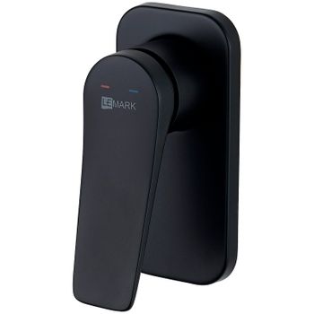 Смеситель для душа Lemark Bronx LM3723BL Черный матовый — фото 1, Смеситель для душа