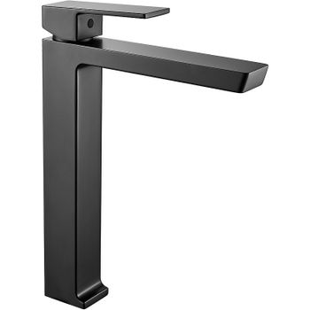 Смеситель для раковины Rose R18H R1811H-1 Черный матовый — фото 1, Смесители для раковины