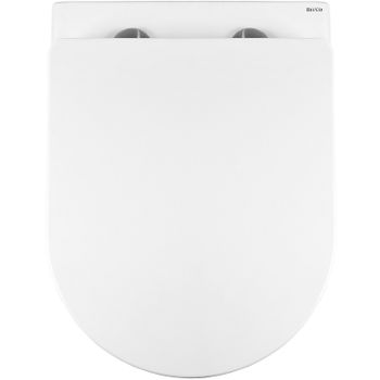 Унитаз Bond Oval F10-10 подвесной Белый с сиденьем Микролифт — фото 7, Подвесные унитазы