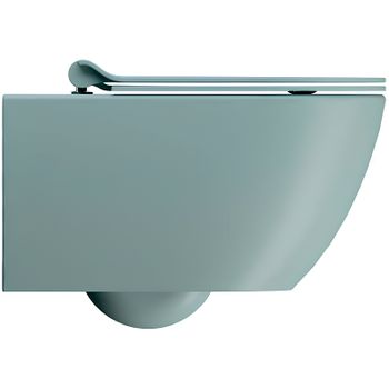 Унитаз GSI Pura 881515 подвесной Ghiaccio opaco без сиденья — фото 5, Подвесные унитазы