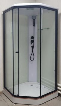 Душевая кабина Parly 90x90 P91B без гидромассажа — фото 9, Душевые кабины