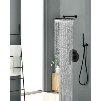 Душевая система ALMAes Sakari TVZ-0890 Черная матовая — фото 15, Встраиваемые душевые комплекты