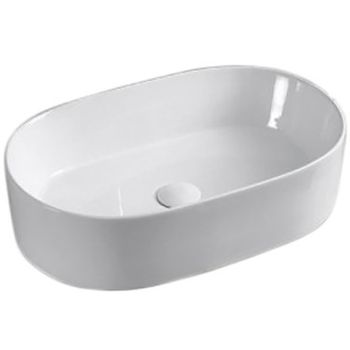 Раковина-чаша CeramaLux 56 9025-1 Белая — фото 1, Раковины накладные