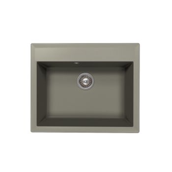 Florentina Мойка "Тоскана" 620, грей — фото 1, Кухонные мойки