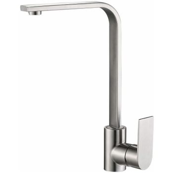 Смеситель для кухни Haiba HB70807 Нержавеющая сталь — фото 1, Смесители для кухни