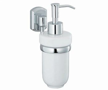 Аксесс Oder K-3099C Дозатор жидкого мыла, навесной (блистер), КЕРАМИКА, хром, WasserKRAFT — фото 3, Дозаторы