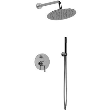 Душевая система Raiber Graceful RP-005 Хром — фото 1, Встраиваемые душевые комплекты