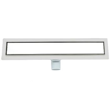 Душевой лоток ALMAes Laguna 60 LG60WH с Белой решеткой — фото 1, Душевые лотки