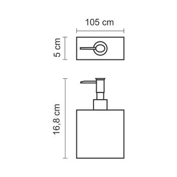 Schunter K-88299 Дозатор для жидкого мыла — фото 2, Дозаторы