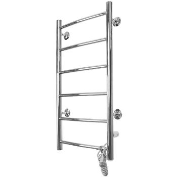 Электрический полотенцесушитель Domoterm Классик DMT 109-6 40x81 EK R Хром — фото 4, Электрические полотенцесушители