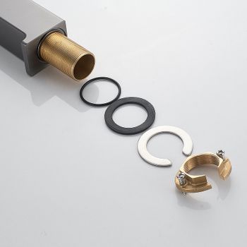 Смеситель для раковины Rose R18T R1811T-1 Оружейная сталь — фото 10, Смесители для раковины