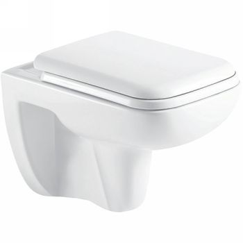 Унитаз Azario Pavia AZ-2005 подвесной Белый с сиденьем Микролифт — фото 1, Подвесные унитазы