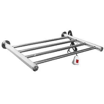 Электрический полотенцесушитель Domoterm Полка DMT-T4 38x53 EK R Хром — фото 1, Электрические полотенцесушители