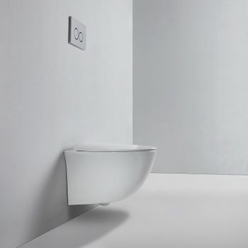 Унитаз Bond F05-10 подвесной Белый с сиденьем Микролифт — фото 4, Подвесные унитазы