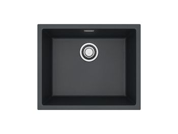 Мойка для кухни ALVEUS OMNI 30 GRANITAL CARBON-G91 550x450x198 с сифоном 1145083 — фото 1, Кухонные мойки
